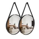 Espelho Adnet Redondo 30cm Kit com 2 unidades para Banheiro Quarto Sala Espelho Adnet Redondo 30cm Kit com 2 unidades para Banheiro Quarto Sala