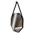 Espelho Adnet Redondo Lavabo Sextavado 60cm + Pino Suporte Espelho Adnet Redondo Lavabo Sextavado 60cm + Pino Suporte