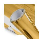 Espelho Auto Adesivo em Acrilico Flexível Decorativo 60x200cm Gold