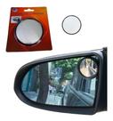 Espelho Auxiliar Convexo 8cm Retrovisor Ponto Cego Carro Caminhão Moto Dirija Com Tranquilidade Un