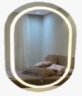 Espelho Banheiro Camarim Oval 90x70 Touch Screen