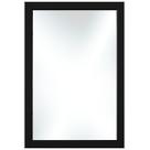 Espelho Barbearia Cabeleireiro Salão de Beleza De Mão Para Barbeiro Moldura Preto e Branco Tamanhos 20x30 e 30x40 Profissional