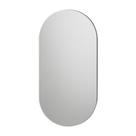 Espelho Base de Acrílico Retangular Oval Multiuso 15x25CM Decorativo Com Adesivo Dupla Face