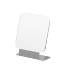 Espelho com Base em Metal Cinza 13.5X16X5.5 Cm