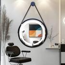Espelho Com LED 2 Cores Redondo Adnet Com Alça 50cm Iluminado Decoração Sala Quarto Closet Banheiro