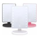 Espelho Com Led Para Maquiagem Iluminador Facial De Mesa Com Intensidade De Luz Portátil Com Botão Touch Screen 16 Luzes Espelho Com Led Para Maquiagem Iluminador Facial De Mesa Com Intensidade De Luz Portátil Com Botão Touch Screen 16 Luzes
