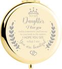 Espelho compacto Espelho de maquiagem gravado Soulpetals Daughter