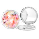 Espelho compacto Nipichsha Pocket Travel Makeup 2X/1X Silver