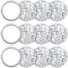 Espelho compacto Qunclay Disco Ball Vintage Round 7 cm 12 unidades