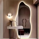 Espelho Corpo Inteiro Grande Organico LED 3 cores Industrial 150x40 Quarto Loja Sala