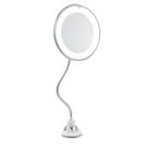 Espelho de Aumento com Led Base Flexível 35x18 cm - Mimo Style - BH19285