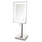 Espelho de aumento de mesa JERDON LED Makeup 5X Chrome