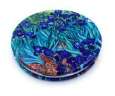 Espelho de bolso Aesage Magnifying Van Gogh Irises Flower