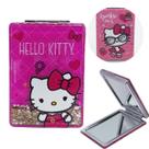 Espelho de Bolso Design Quadrado Original Hello Kitty