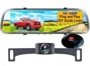 Espelho de câmera de backup HD 1080P AMTIFO A1 para carro e caminhão SUV