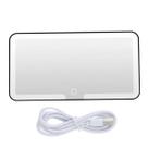 Espelho De Carro Led Quebra Sol 3 Cores USB Sem Fio Iluminaçao Retrovisor Maquiagem Automotivo Penteado Espelho De Carro Led Quebra Sol 3 Cores USB Sem Fio Iluminaçao Retrovisor Maquiagem Automotivo Penteado