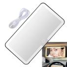 Espelho De Carro Quebra Sol Retrovisor Maquiagem Luz Led 3 Cores USB Sem Fio Automotivo Penteado Espelho De Carro Quebra Sol Retrovisor Maquiagem Luz Led 3 Cores USB Sem Fio Automotivo Penteado