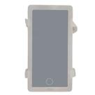Espelho de Carro Usb Maquiagem Led Quebra Sol 3 cores Sem Fio Automovel Veiculo Branco quente e Frio