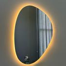 Espelho de LED 51cm Organico Vertical Decorativo Para Casa Espelho de LED 51cm Organico Vertical Decorativo Para Casa