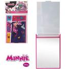 Espelho de Mao Retangular Minnie 9,5x6,5cm - Etihome