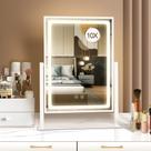 Espelho de maquiagem BRIGHTINWD Hollywood Vanity com luzes de 16 polegadas
