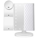 Espelho de maquiagem Dencert Vanity com luzes 1X 2X 3X 10X Magnif.