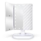 Espelho de maquiagem Deweisn Trifold Lighted Vanity com 21 LEDs