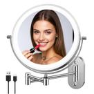 Espelho de maquiagem FUNTOUCH 8 polegadas com ampliação 1X/20X