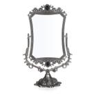 Espelho de maquiagem JUXYES Metal Tabletop Antique Decorative