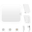 Espelho de maquiagem Relavel LED Lights 3 cores 8,3 x 5,1 polegadas com bolsa