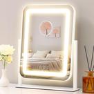 Espelho de maquiagem Shinerva 33 x 42 cm com LED, toque e ajuste de brilho Espelho de maquiagem Shinerva 33 x 42 cm com LED, toque e ajuste de brilho