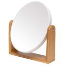 Espelho de maquiagem YEAKE Vanity com ampliação de 1X/3X com suporte de bambu