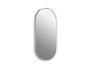 Espelho de maquilhagem Kohler Essential Oval 46x91cm em níquel escovado
