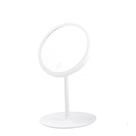 Espelho de Mesa com Led Touch USB e Base Porta Bijoux