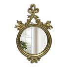Espelho de mesa de maquiagem vintage Vanity Musanpou Gold Finish