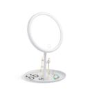 Espelho de Mesa luz Led em volta porta joias p/ maquiagem Espelho de Mesa luz Led em volta porta joias p/ maquiagem