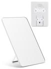Espelho de Mesa para Maquiagem OMIRO 25x18cm Magnético Ajustável Branco