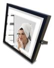 Espelho De Mesa Quadrado Com Led 6000K - Touch - 28cm - Maquiagem