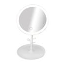 Espelho de mesa redondo para maquiagem led 28cm