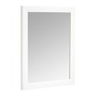 Espelho de parede Amazon Basics retangular 40x50cm branco