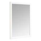 Espelho de parede Amazon Basics retangular 50x70cm branco