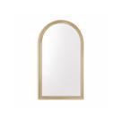 Espelho De Parede Decorativo Arco Oval Base Reta 59cm Para Sala Quarto Banheiro -