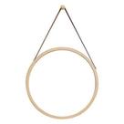 Espelho de Parede Redondo Bambu 45cm - Moment