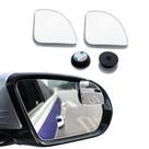 Espelho de ponto cego ZKFAR Pack-2 HD de vidro convexo para carro Espelho de ponto cego ZKFAR Pack-2 HD de vidro convexo para carro