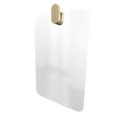 Espelho Decorativo Aplique Pinus Oblongo 60x40 Cm Retangular
