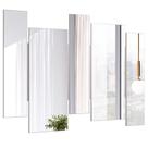 Espelho Decorativo com Moldura Off White Isadora N01 - Lyam Decor
