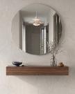 Espelho Decorativo em Vidro Redondo 46cm - HChebli