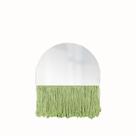 Espelho Decorativo Half Bangs Verde Limão 27 Cm
