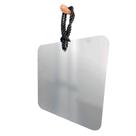 Espelho Decorativo Hole Alça Sisal Black 40X40 Cm