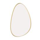 Espelho Decorativo Luxo 40x60cm Dourado Rio Home